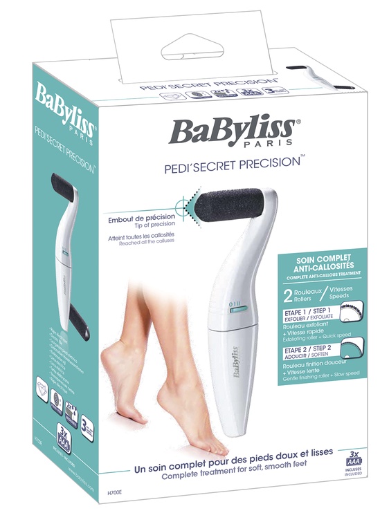 Kāju kopšanas ierīce Babyliss, balta