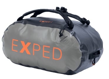 Туристическая сумка Exped Tempest 70, черный/оливково-зеленый, 70 л