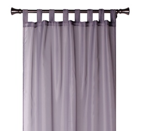 Дневные шторы Domoletti Diana, серый, 140 см x 260 см