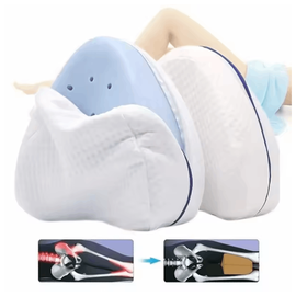 Подушка для ног DANWA Memory Foam, белый, 25 см x 25 см