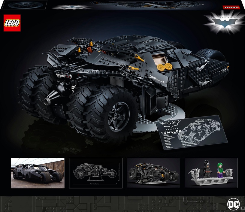 Konstruktor LEGO DC Batmobile Tumbler 76240