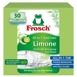 Indaplovių tabletės Frosch Citrus, 30 vnt.