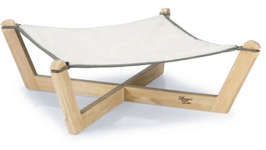 Dzīvnieku gulta Designed by Lotte Gaia, brūna/pelēka, 51 cm x 51 cm