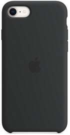 Ümbris Apple Silicone Case, Apple iPhone SE, tumehall