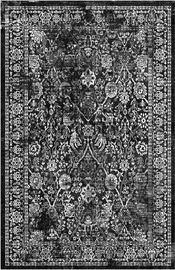 Ковровая дорожка Conceptum Hypnose 4002A, белый/черный, 300 см x 100 см
