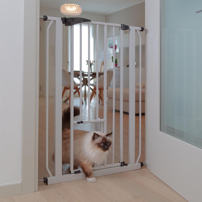 Ворота безопасности для собак Ferplast Pet Gate 73300411, белый