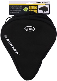 Velosipēda sēdekļa pārvalks Dunlop Saddle Cover With Gel 53110, gels/putas, melna