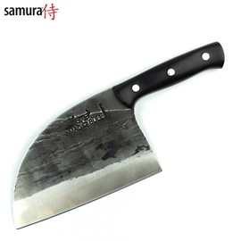 Кухонный нож топорик кухонный Samura Samura MadBull Serbian Hatchet, 300 мм, нержавеющая сталь