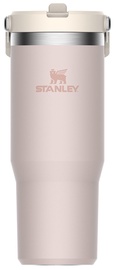 Термо-кружка Stanley The IceFlow Flip Straw Tumbler, 0.89 л, розовый
