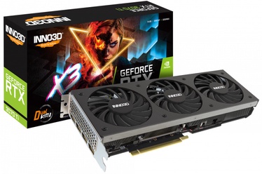 Videokarte Inno3D GeForce RTX 3070 Ti X3, 8 GB, GDDR6X