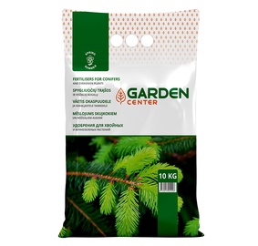 Удобрения для вечнозеленых растений, для хвойных растений Garden Center, сыпучие, 10 кг