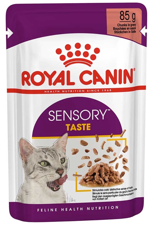 Влажный корм для кошек Royal Canin FHN WET Sensory Multipack Gravy, 12 x 85 г