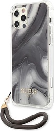 Чехол для телефона Guess Marble Collection Case for iPhone 12 Pro Max, Apple iPhone 12 Pro Max, темно-серый