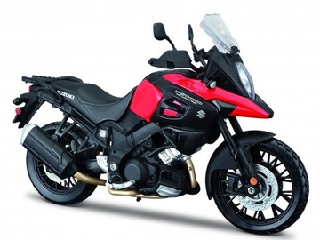 Rotaļu motocikls Maisto Suzuki V-Storm 10881309, melna/sarkana
