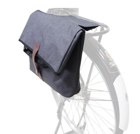 Velosipēda soma Outliner, poliesters, pelēka