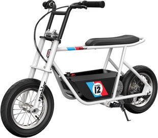 Bērnu elektromobilis - motocikls Razor Rambler, balta/melna