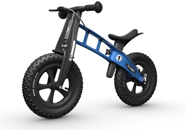 Balansinis dviratis, miesto Firstbike Fat, mėlynas/juodas, 12"