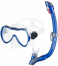Snorkelēšanas trubiņa Aqua-Speed Enzo + Evo, zila