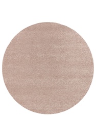 Paklājs Domoletti Softness H402, gaiši rozā, 120 cm x 120 cm