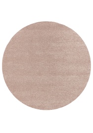 Paklājs Domoletti Softness H402, gaiši rozā, 120 cm x 120 cm