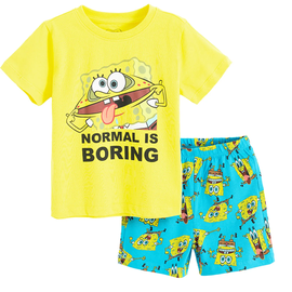 Pidžaamad, vaba aja kevad/suvi, lastele Cool Club SpongeBob LUB2812176-00, sinine/kollane, 104 cm