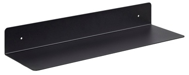 Seinariiul Joliet WS1-50, must, 50 cm x 15 cm x 7 cm