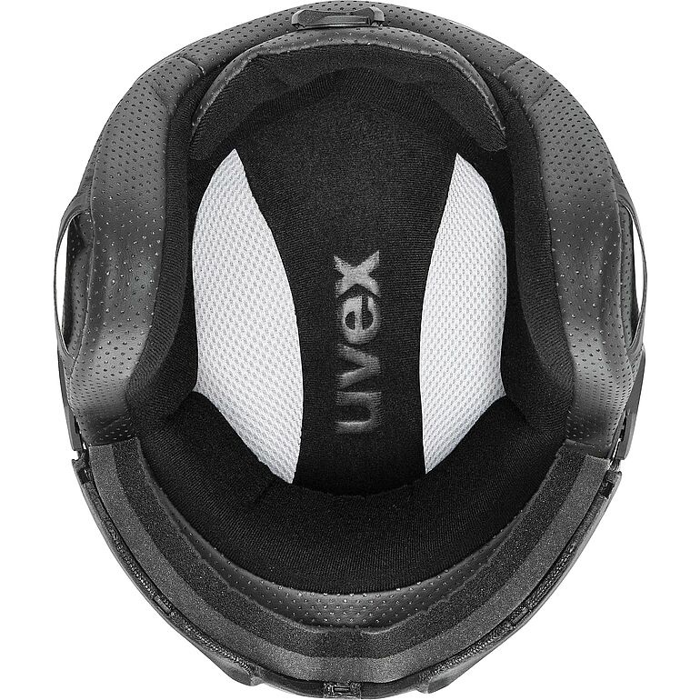 Suusakiiver Uvex Instinct Visor, valge/must, 53-56 cm