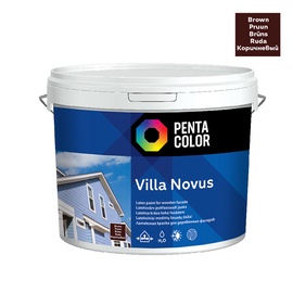 Fasāžu krāsa Pentacolor Villa Novus, brūna, 3 l