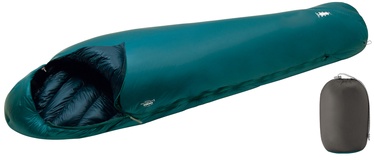 Спальный мешок Mont-Bell Seamless Down Hugger 800 Regular, зеленый, левый, 225 см