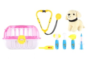 Rotaļlietu ārsta komplekts Pet Care 619948, daudzkrāsaina