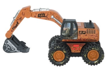 Rotaļlietu smagā tehnika Construct Loader 627620, oranža