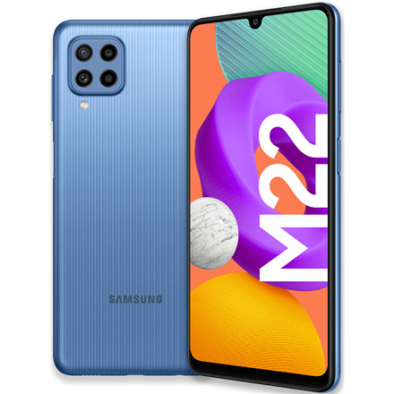 Mobilais telefons Samsung Galaxy M22, zila, 4GB/128GB