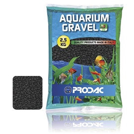 Грунт Prodac Aquarium Gravel Q4, 2.5 кг, черный