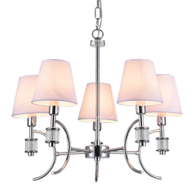 Люстра навесной Cosmo Light Liverpool P05100CH, 40 Вт, E14