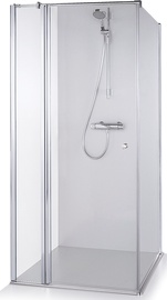 Душевая кабина Brasta Glass Karina, без поддона, 900 мм x 900 мм x 1900 мм