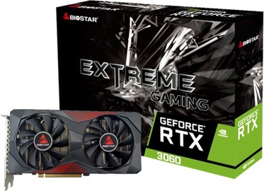 Vaizdo plokštė Biostar GeForce RTX 3060 VN3606RML9, 12 GB, GDDR6