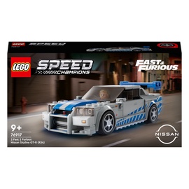 Конструктор LEGO® Speed Champions 2 Fast 2 Furious Nissan Skyline GT-R 76917, 319 шт.