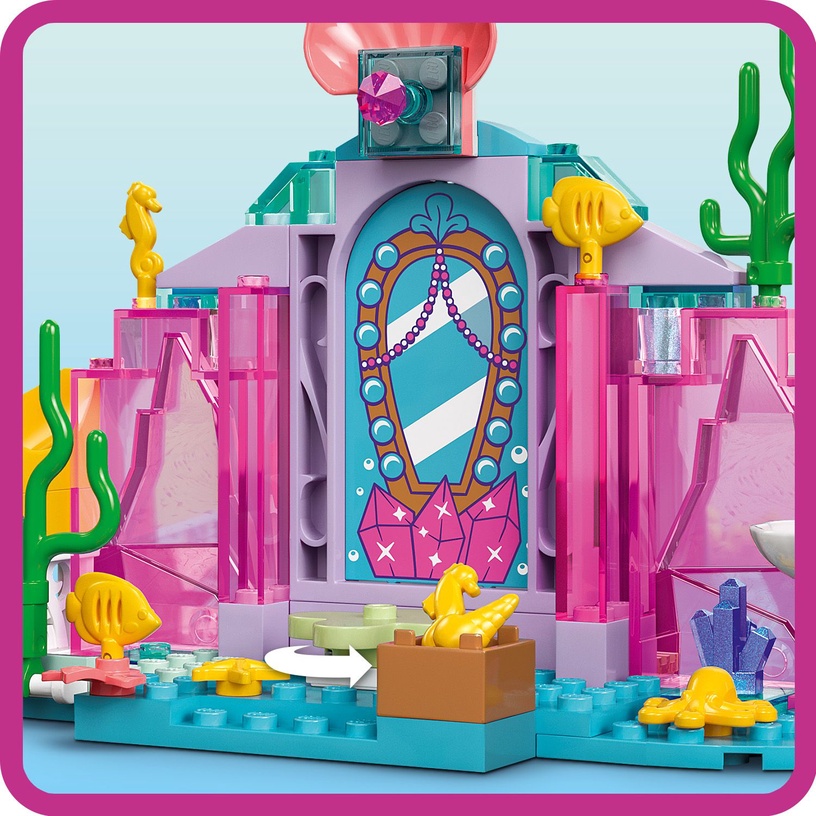 Konstruktor LEGO® Disney Princess Arieli kristallkoobas 43254