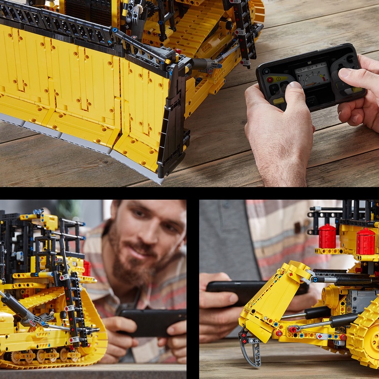 Konstruktor LEGO® Rakendusest juhitav buldooser Cat® D11 42131, 3854 tk