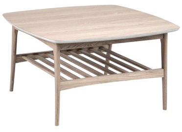 Kafijas galdiņš Actona Woodstock 61622, brūna, 800 mm x 800 mm x 450 mm