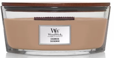 Svece, aromātiskā WoodWick Cashmere, 40 h, 453.6 g, 90 mm x 120 mm