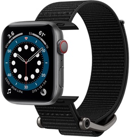 Rihmad Spigen DuraPro Flex Apple Watch All Series 45/44/42mm, must