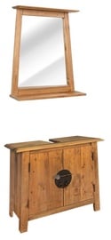Комплект мебели для ванной VLX 246040, коричневый, 32 x 70 см x 63 см