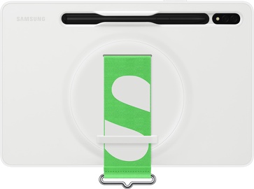Ümbris Samsung Strap Cover for Galaxy Tab S8, valge, 11"