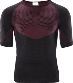 Termokrekls, vīriešu Hi-Tec Hano Top, melna/bordo, M/L