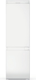 Встраиваемый холодильник Indesit INC18 T111, морозильник снизу