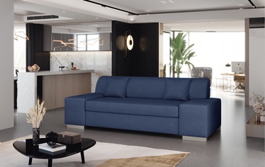 Dīvāns Porto Three Soro 76, zila, 90 x 210 x 98 cm