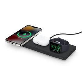 Lādētājs Belkin Charging Pad with MagSafe, Magnetic/Bezvadu, melna