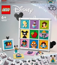 Конструктор LEGO® │ Disney 100 Years of Disney Animation Icons 43221, 1022 шт.