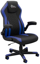 Spēļu krēsls White Shark Dervish K-8879, 66 x 69 x 113 - 123 cm, zila/melna